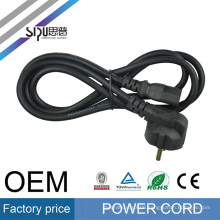 SIPU high quality Factory price European standard EU 2 pin plug power cord made in China